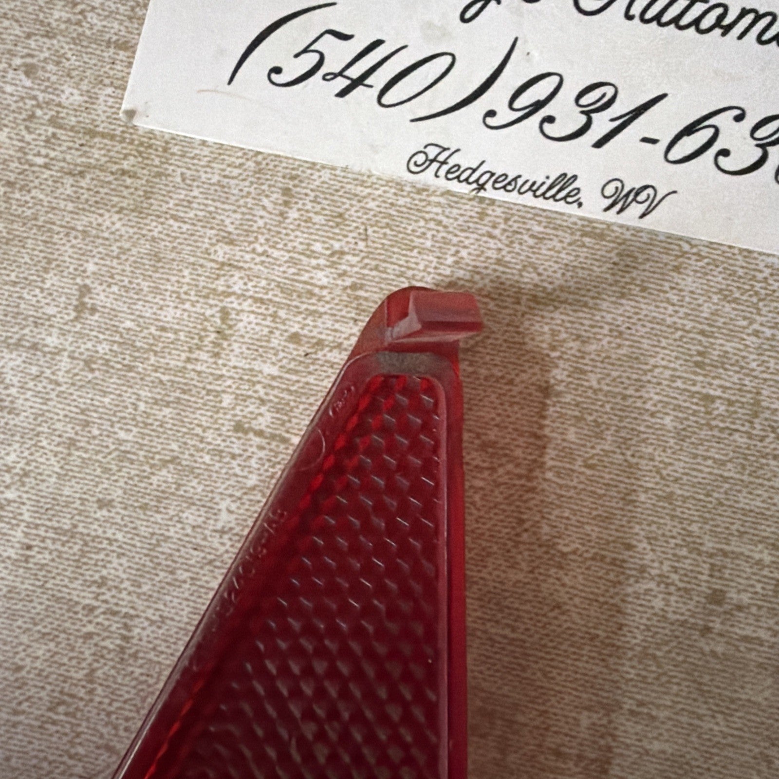 92- 96 Ford F-150 F250 F350 FSuperduty DRIVER short Door Panel REFLECTOR LENS