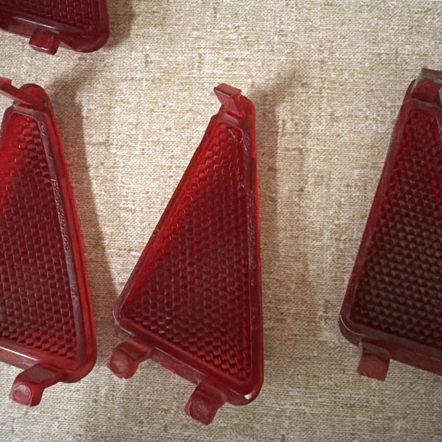 92-96 Ford F150 F250 F350 F Series PASSENGER RH short Door Panel REFLECTOR LENS