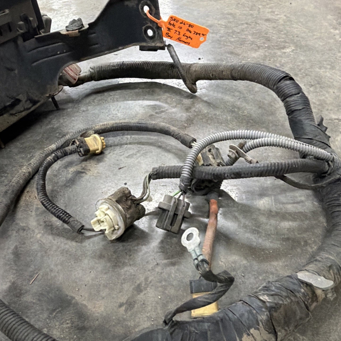 1995 Ford F250 F350 7.3 Front Body Fuse Box Wiring Harness