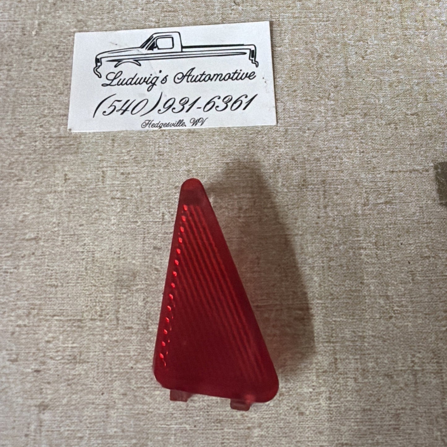 92- 96 Ford F-150 F250 F350 FSuperduty DRIVER short Door Panel REFLECTOR LENS