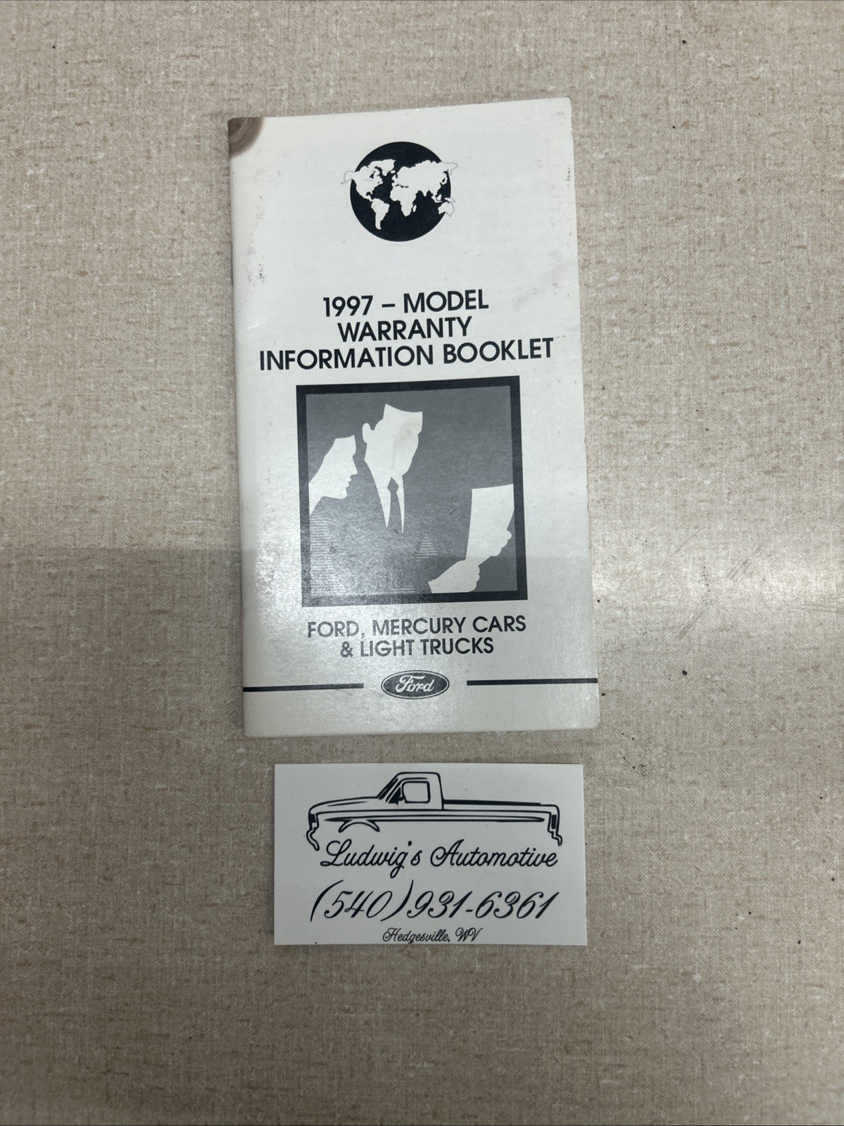 Ford 1997 Original Owners Manual Kitt F250 F350 With Case
