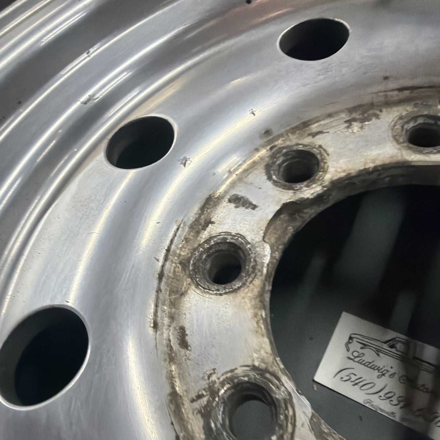 1992-1997 Ford F250,F350 Aluminum 16” 8x6.5 Single Wheel