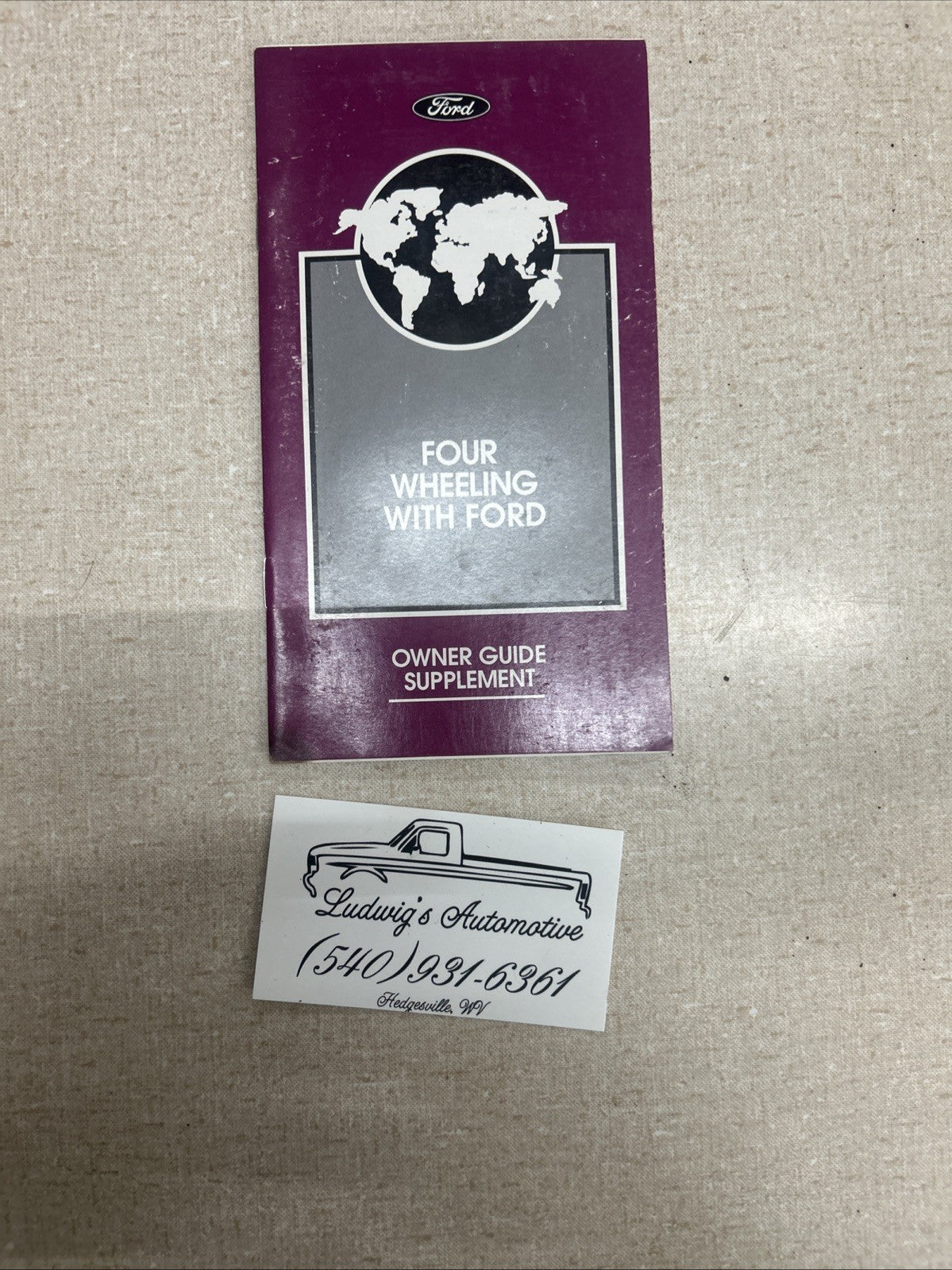Ford 1997 Original Owners Manual Kitt F250 F350 With Case