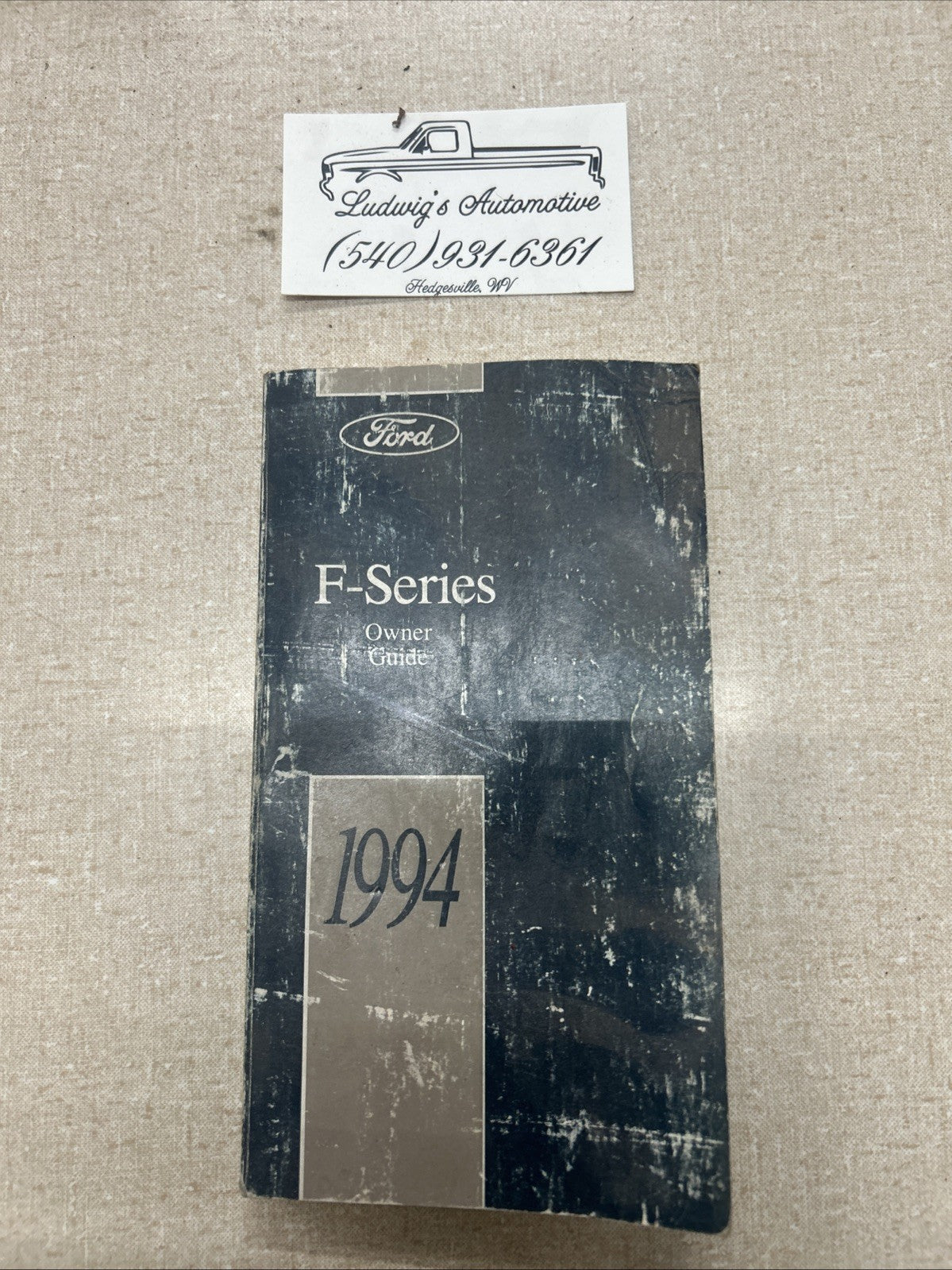 NOS 1994 FORD F150 F250 F350 F-150 F-250 F-350 LIGHTNING OWNERS MANUAL ORIGINAL