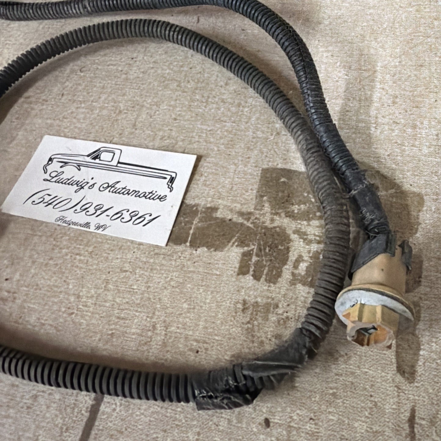 92-96 Ford F150 F250 F350 Pickup Only - Rear LICENSE PLATE Light WIRING HARNESS