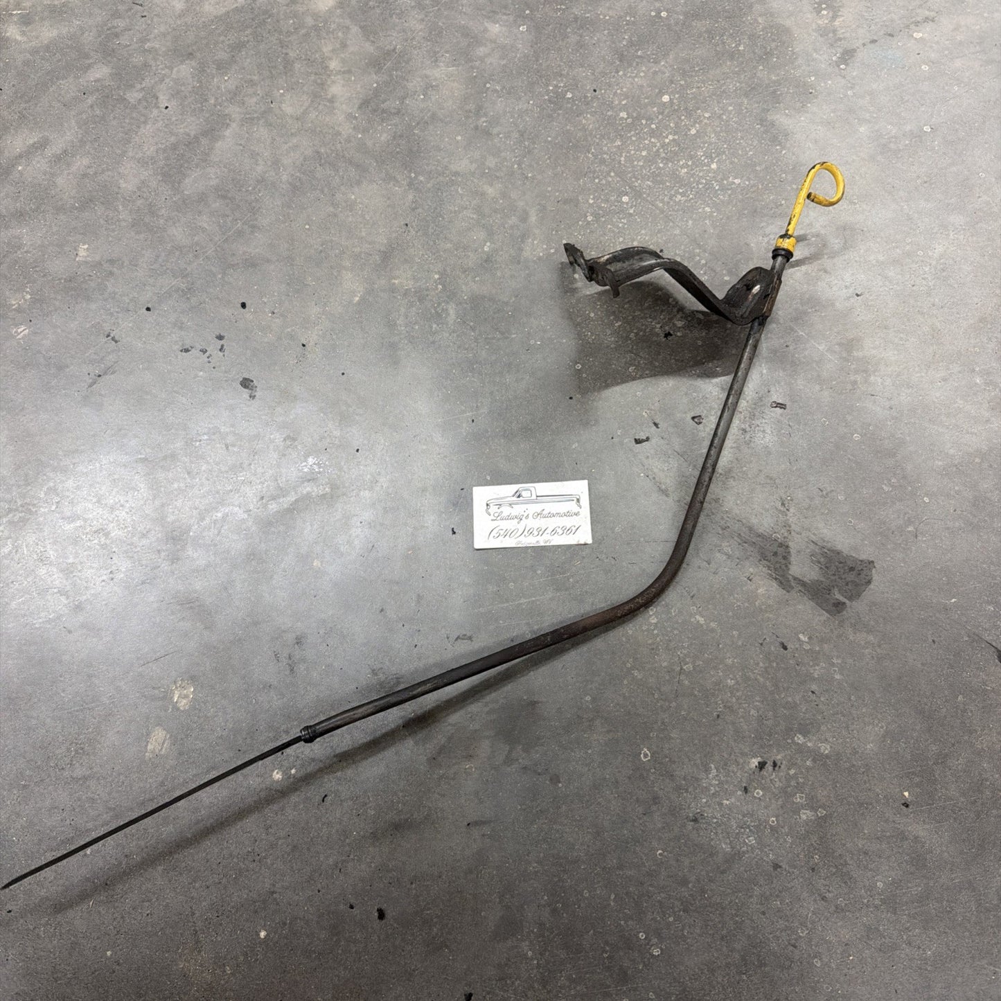 Ford F250 F350 6.9L 7.3L IDI Diesel Steel Dip Stick Tube & Oil Dipstick OEM