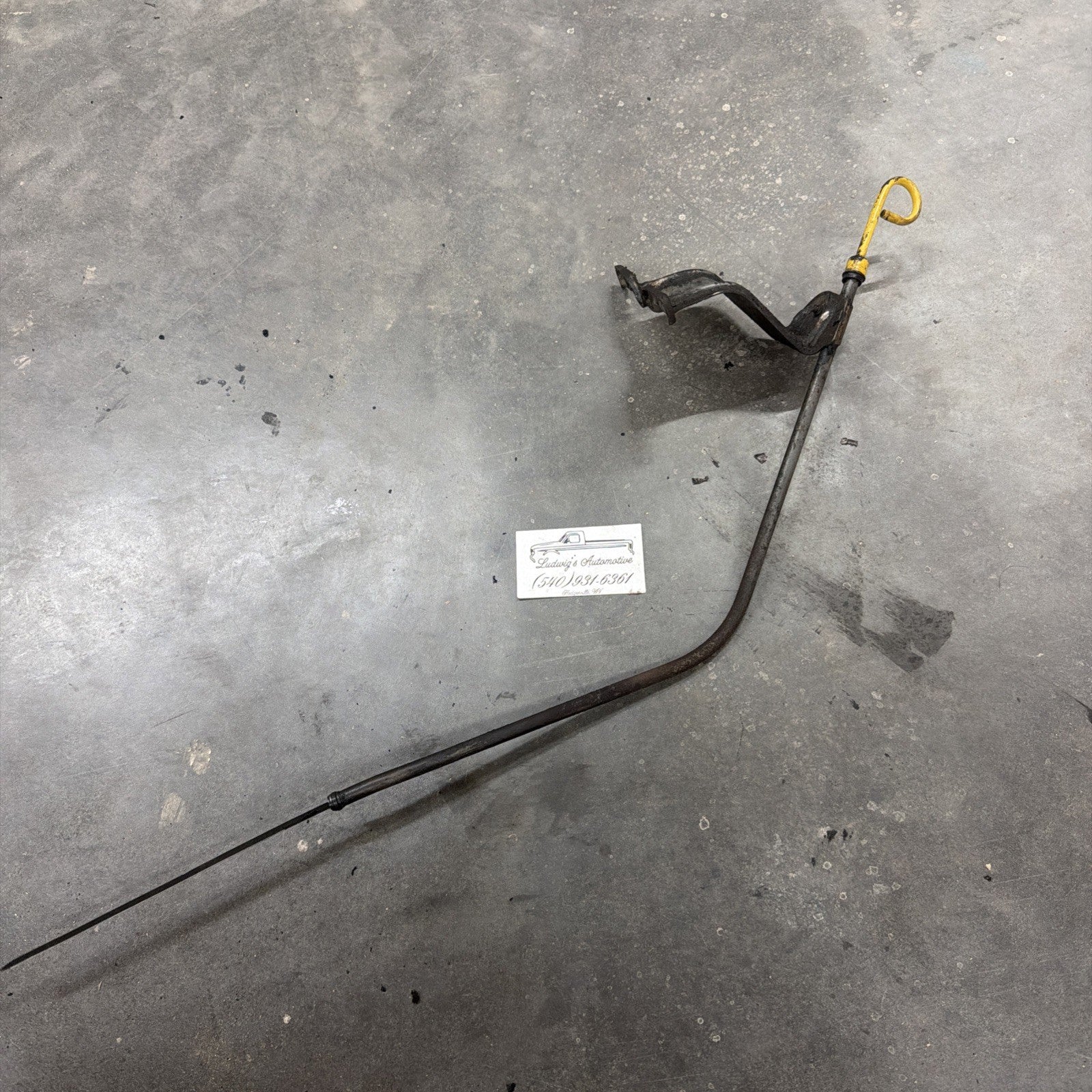 Ford F250 F350 6.9L 7.3L IDI Diesel Steel Dip Stick Tube & Oil Dipstick OEM