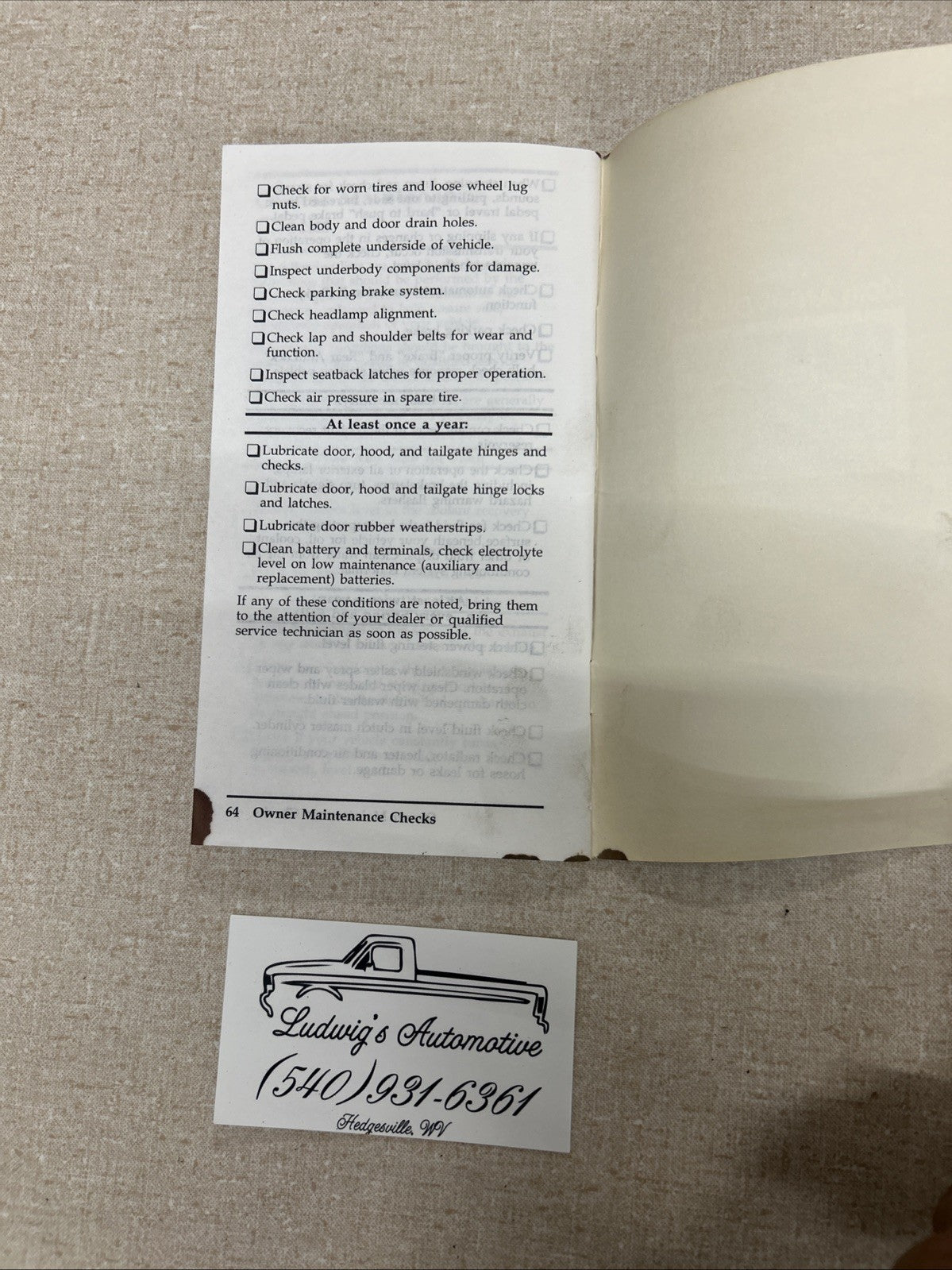 1997 F Series 150 250 350 Super Duty Maintenance Schedule