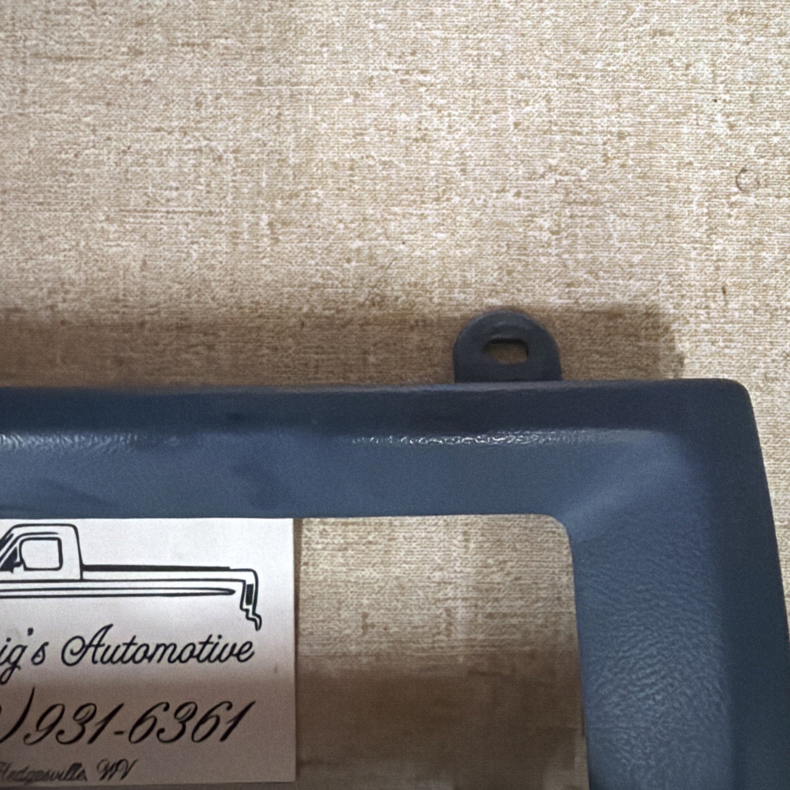 1992-1996 Ford F150 F250 F350 Bronco Blue Climate Control Trim Bezel OEM