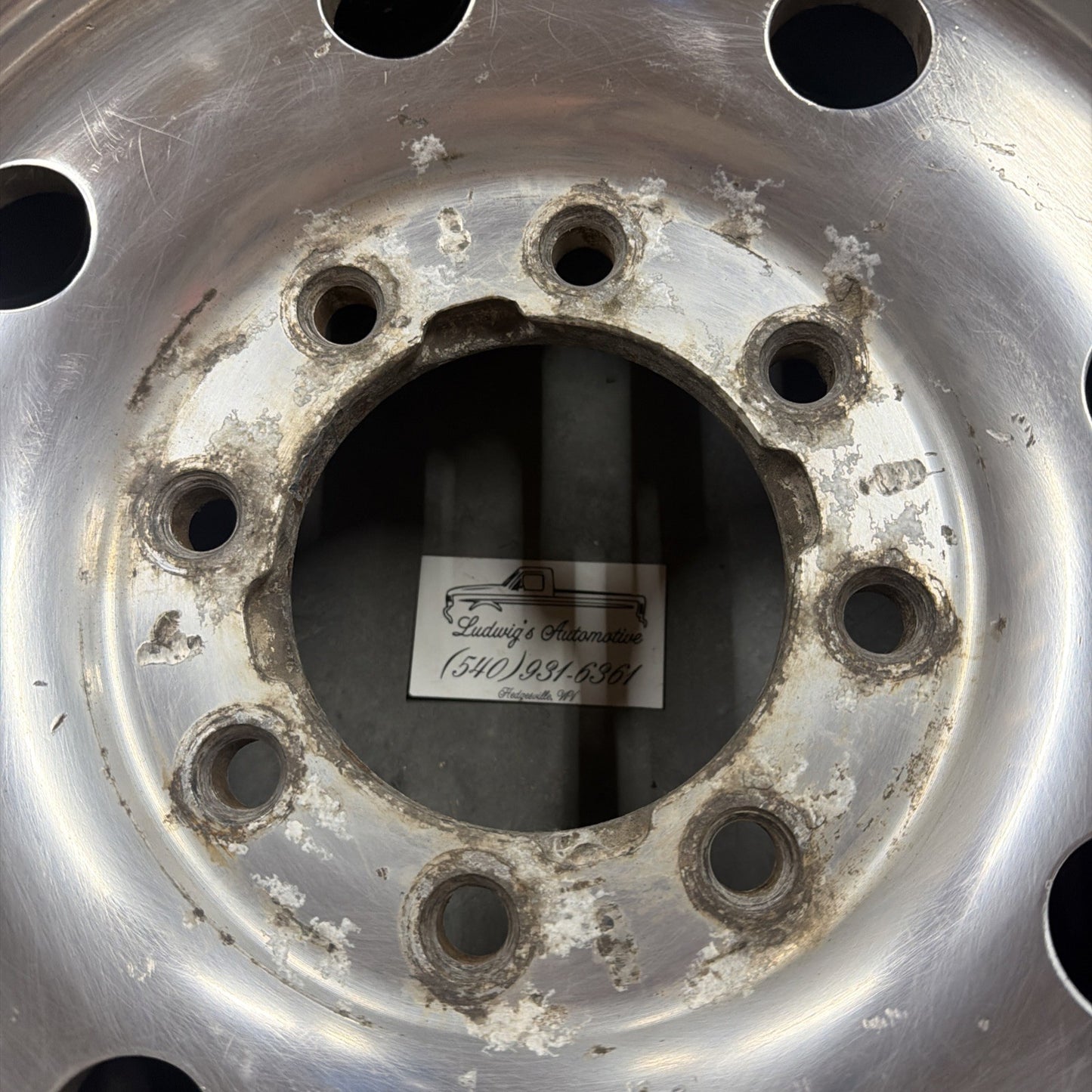1992-1997 Ford F250,F350 Aluminum 16” 8x6.5 Single Wheel