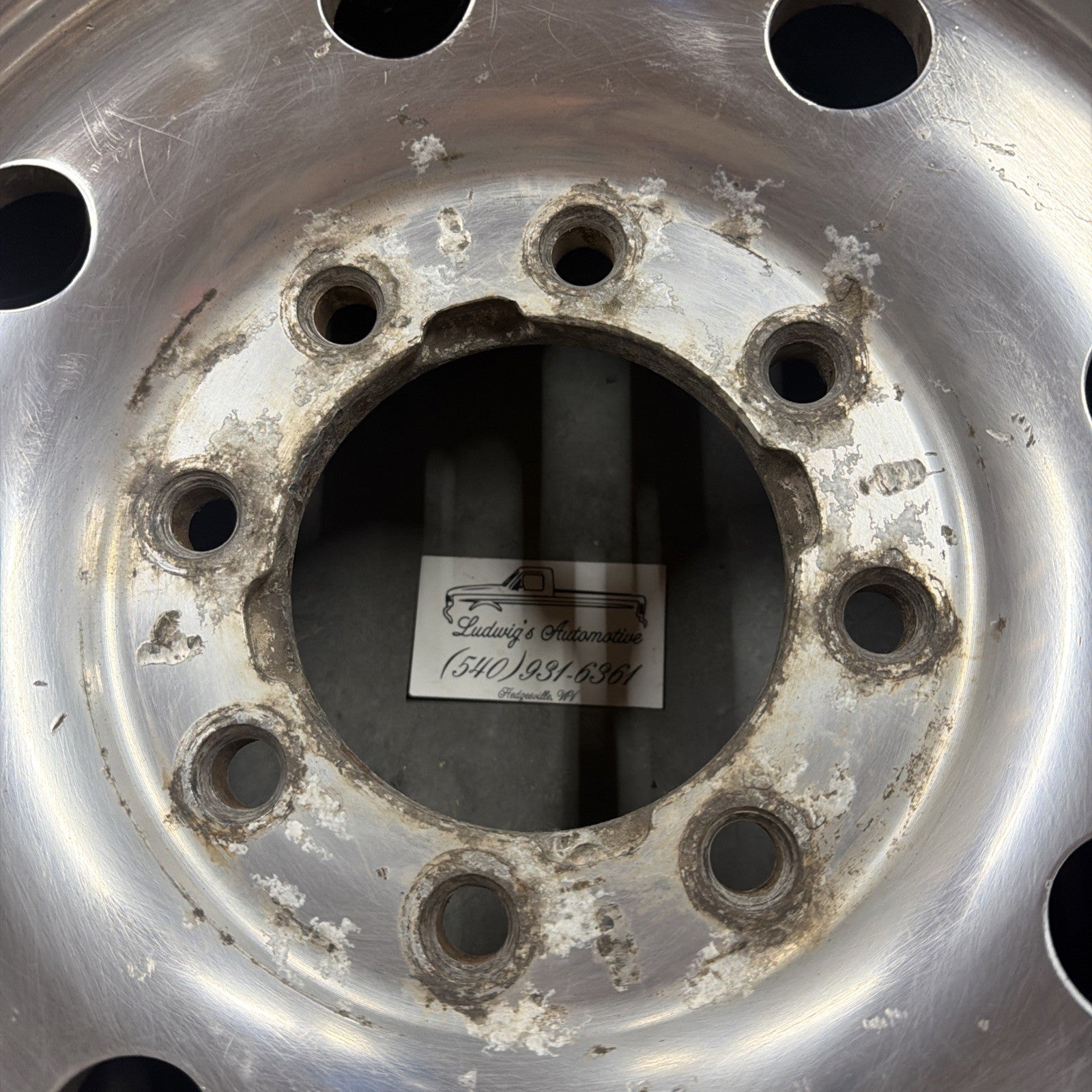 1992-1997 Ford F250,F350 Aluminum 16” 8x6.5 Single Wheel