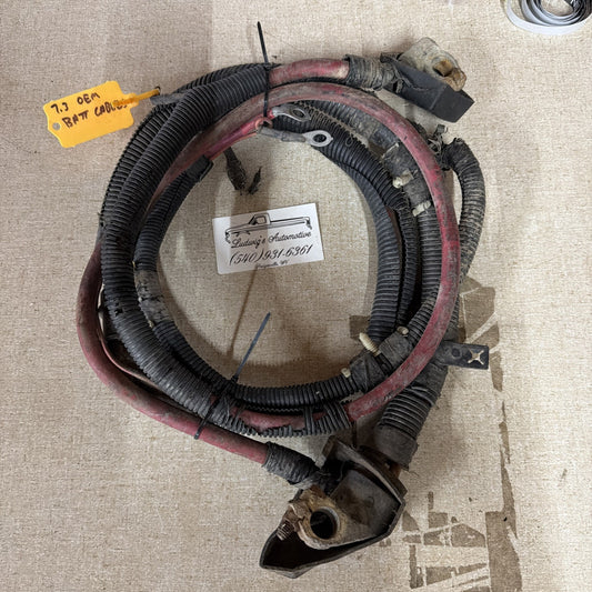 1992-1996 Ford Truck 7.3 Dual Battery Positive Cable Wire Power Stroke IDI OBS
