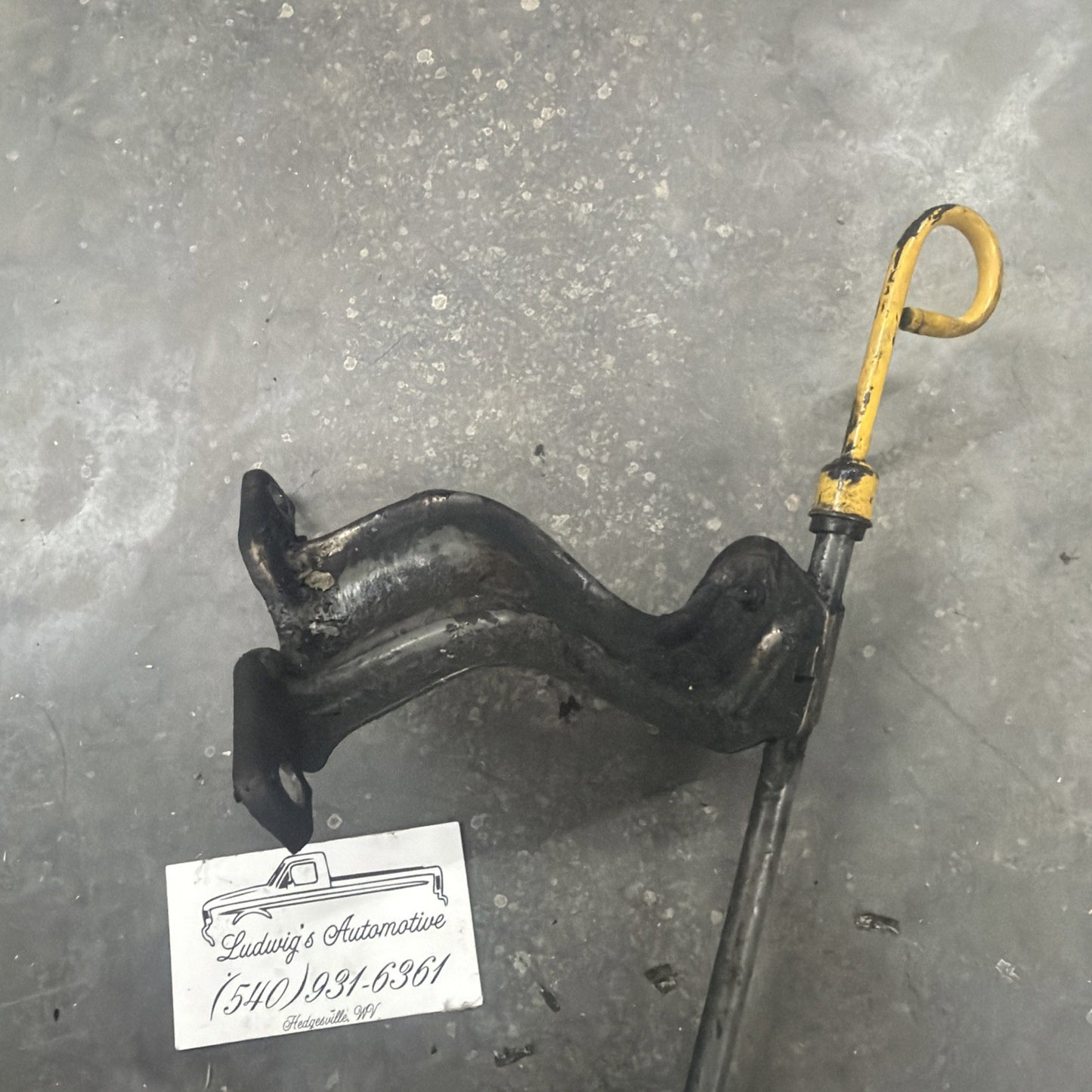 Ford F250 F350 6.9L 7.3L IDI Diesel Steel Dip Stick Tube & Oil Dipstick OEM
