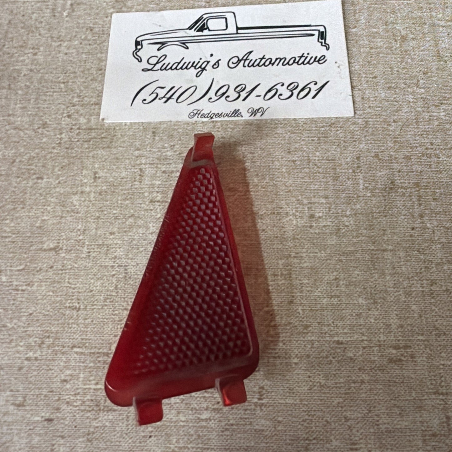 92- 96 Ford F-150 F250 F350 FSuperduty DRIVER short Door Panel REFLECTOR LENS