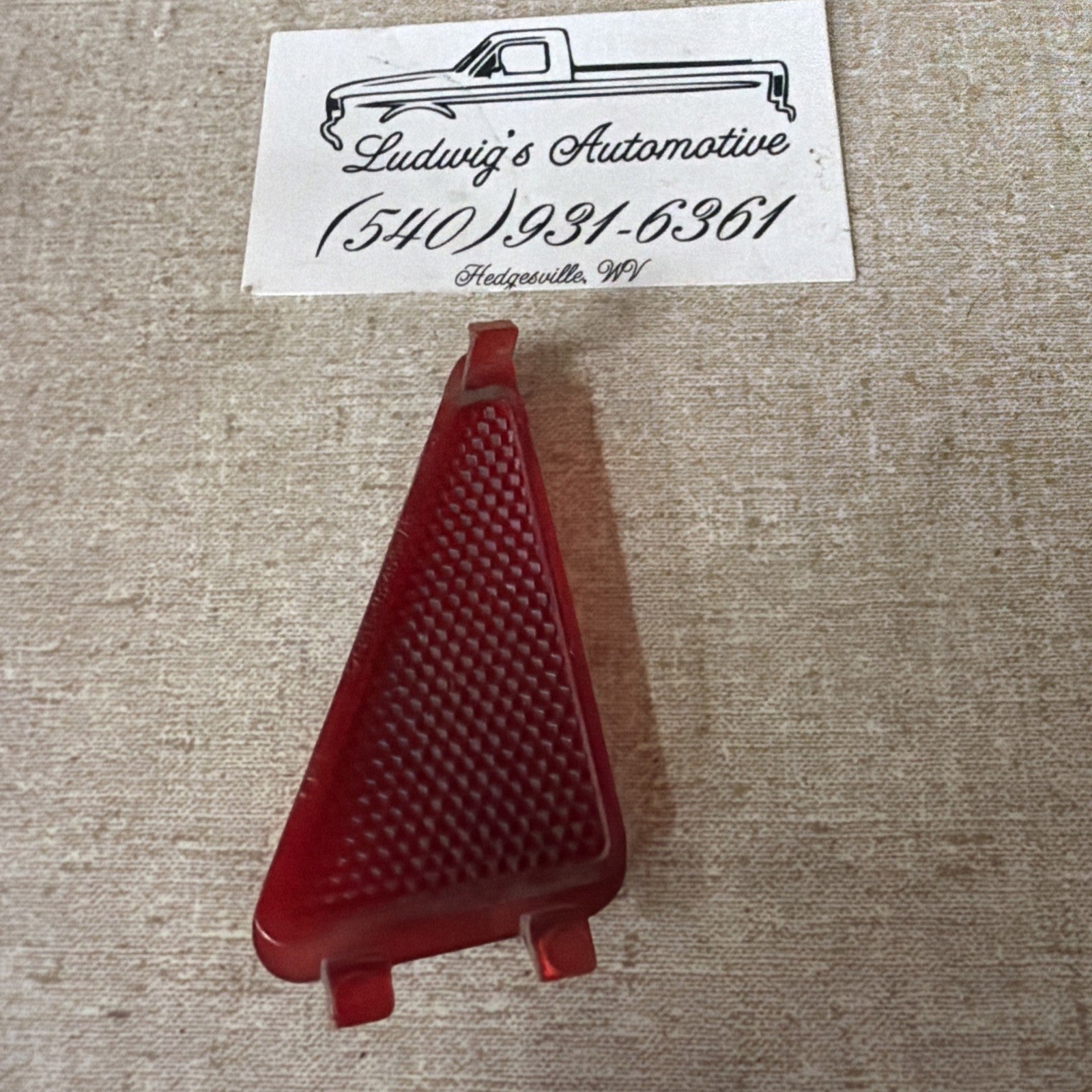 92- 96 Ford F-150 F250 F350 FSuperduty DRIVER short Door Panel REFLECTOR LENS