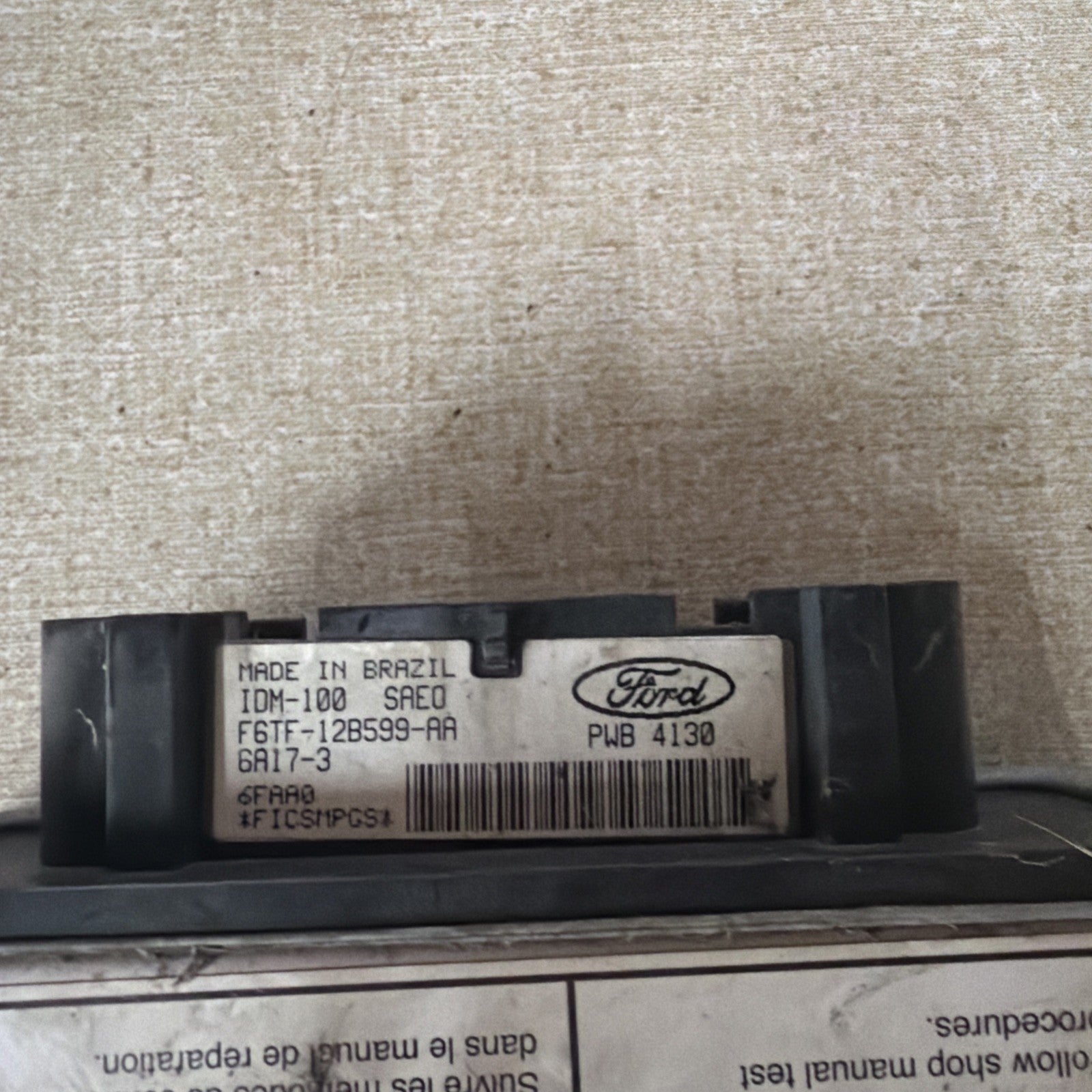 1994-1997 Ford F250 F350 7.3L Powerstroke Injector Driver Module F6TF-12B599-AA
