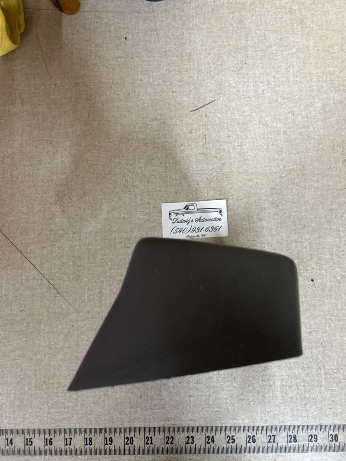 92-96 OBS Cup Holder Storage Bench Seat Opal Gray OEM F 150 F250 F350 Bronco