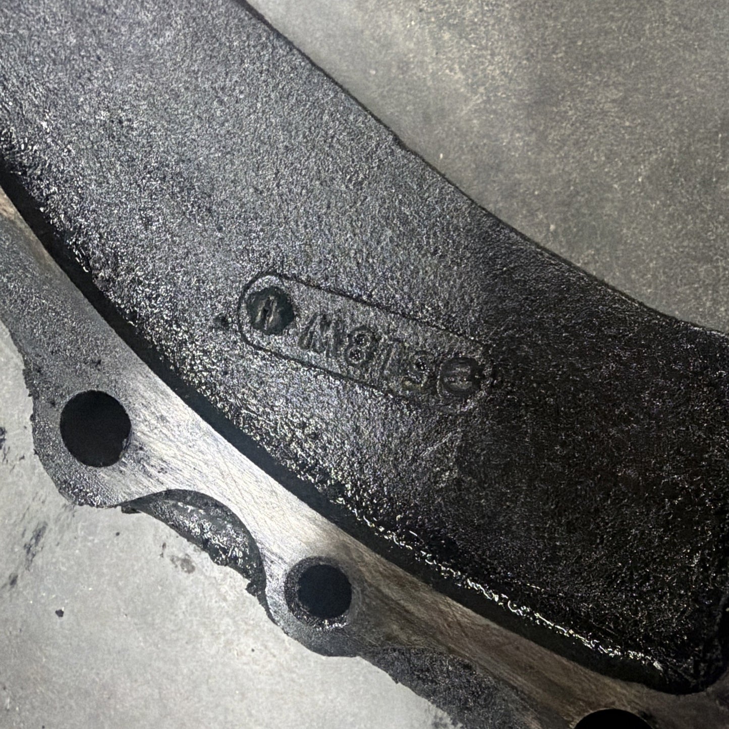 1983-1994 Ford Truck 6.9L 7.3L IDI Diesel Transmission Spacer Plate Starter