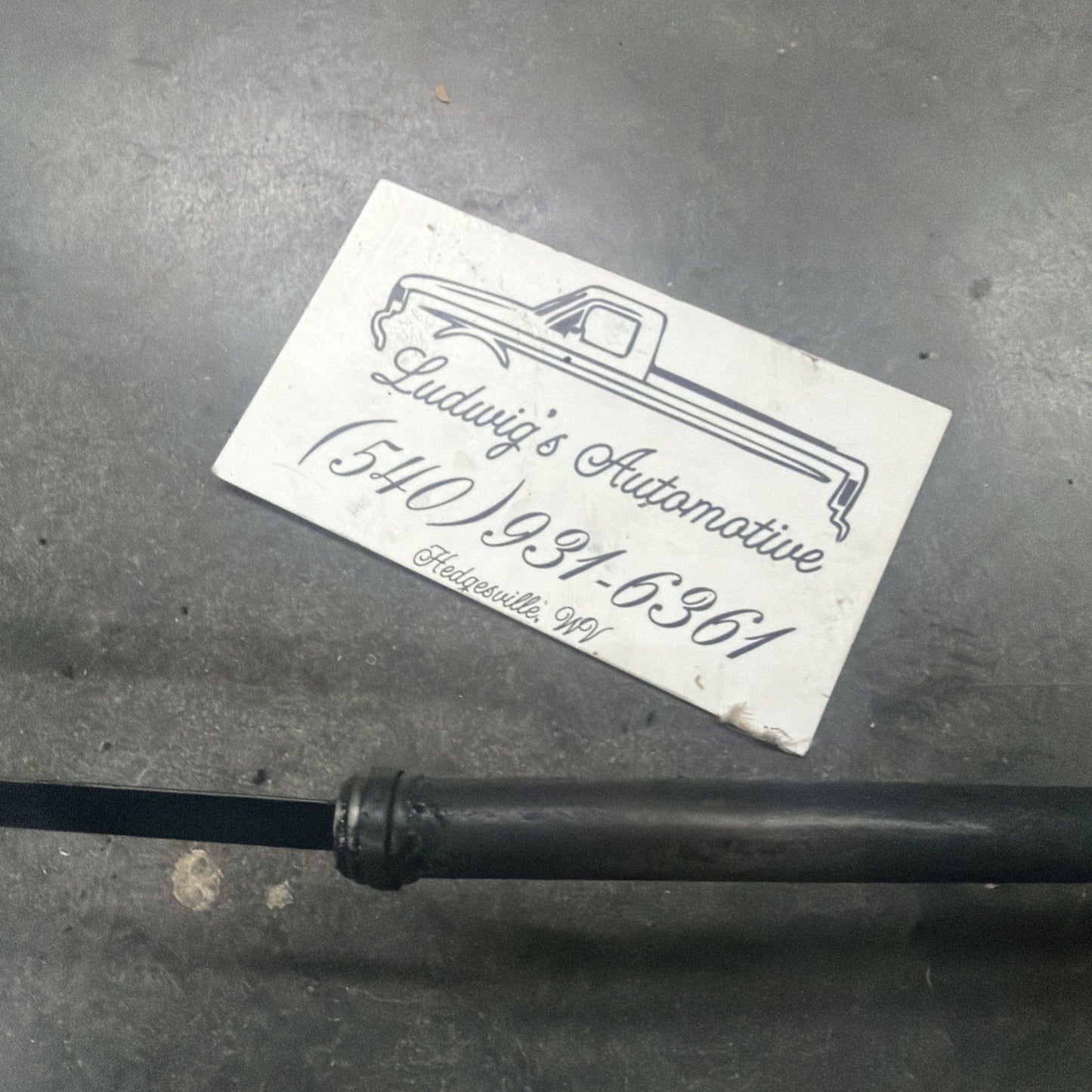 Ford F250 F350 6.9L 7.3L IDI Diesel Steel Dip Stick Tube & Oil Dipstick OEM