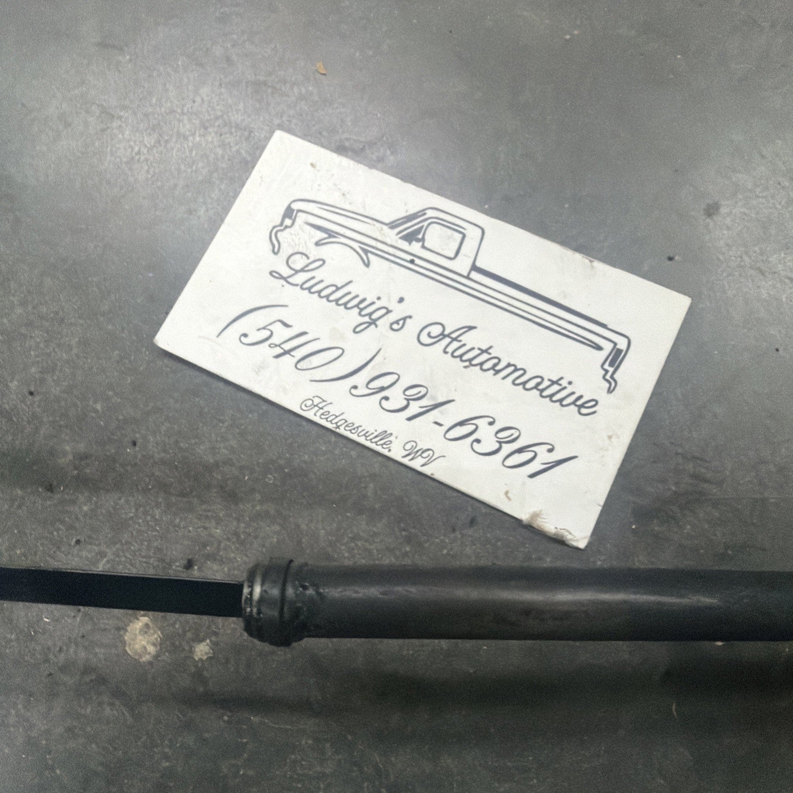 Ford F250 F350 6.9L 7.3L IDI Diesel Steel Dip Stick Tube & Oil Dipstick OEM