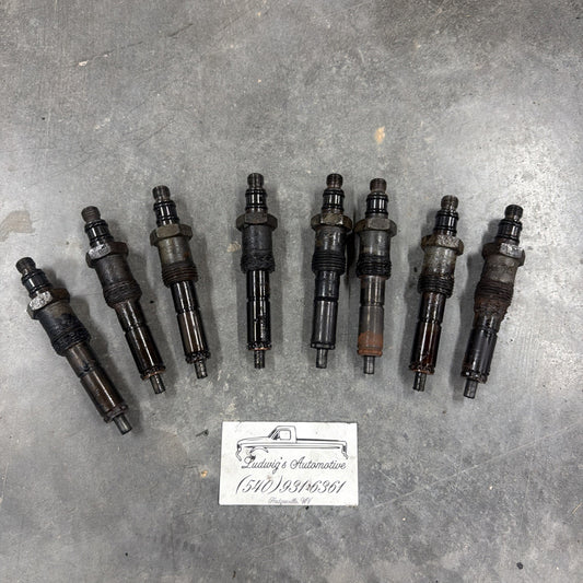 Ford F-250 F-350 1983-1994 6.9L 7.3L IDI Lucas Fuel Injector Cores Set of 8