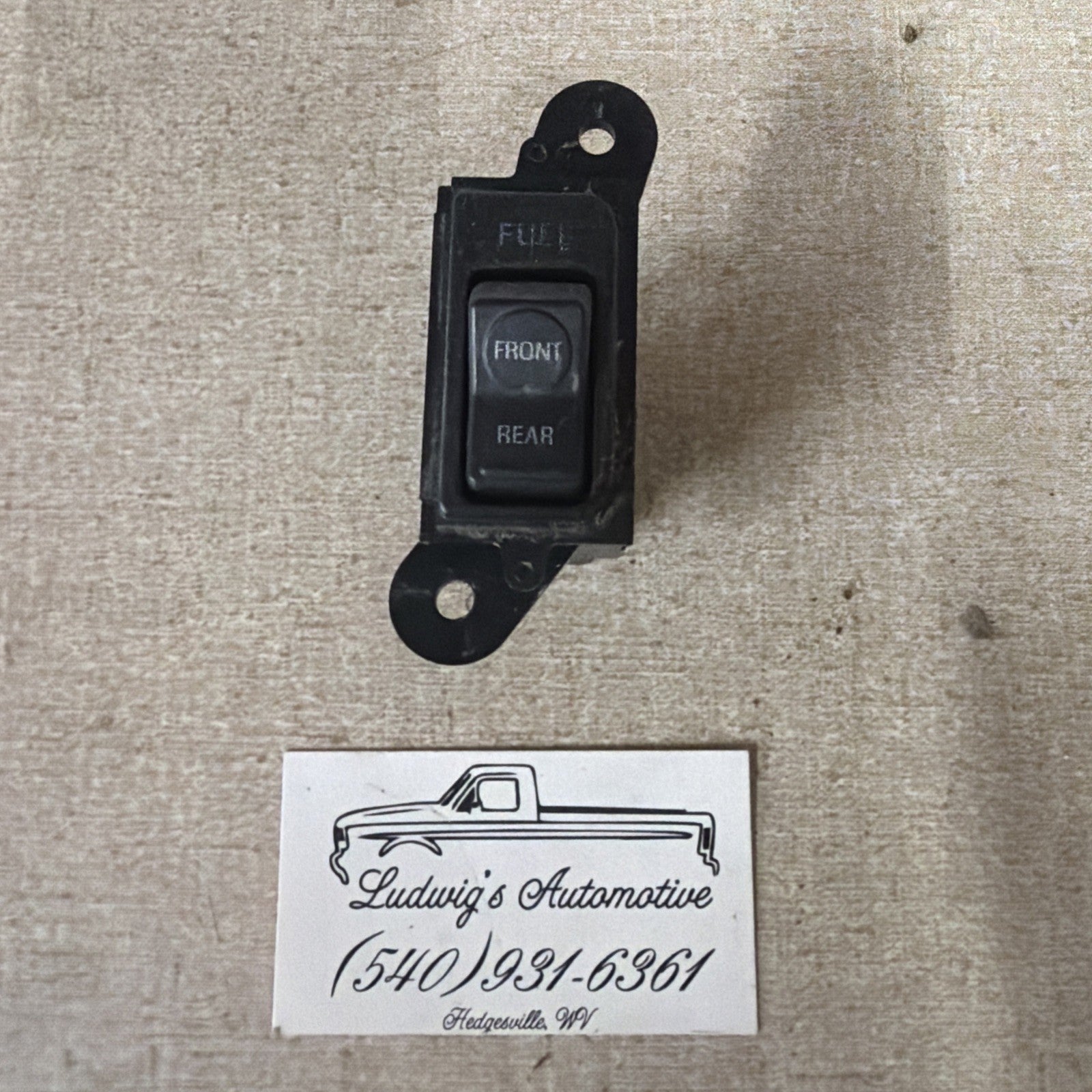 1992-1996 Ford F-150 F-250 Dual Fuel Gas Tank Selector Switch F2TB-9A050-AB OEM
