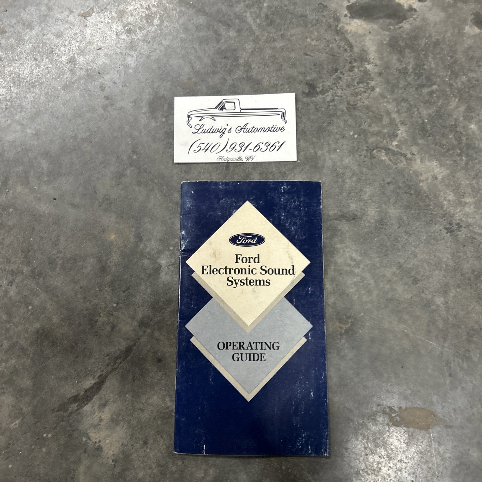 Vintage Ford Electronic Sounds Systems Owners Operators Guide Supplement