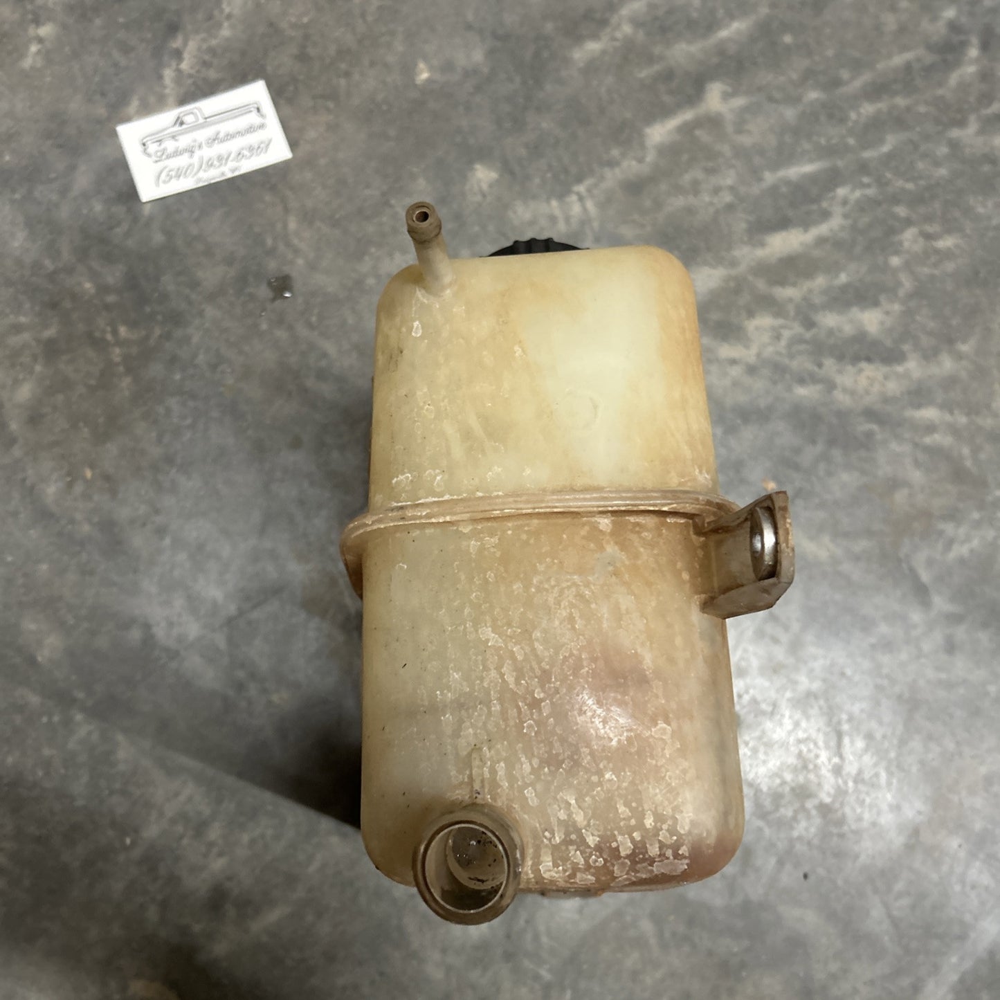 1995 1996 Ford F250 F350 7.3L Truck Coolant Overflow Reservoir OEM  95 96