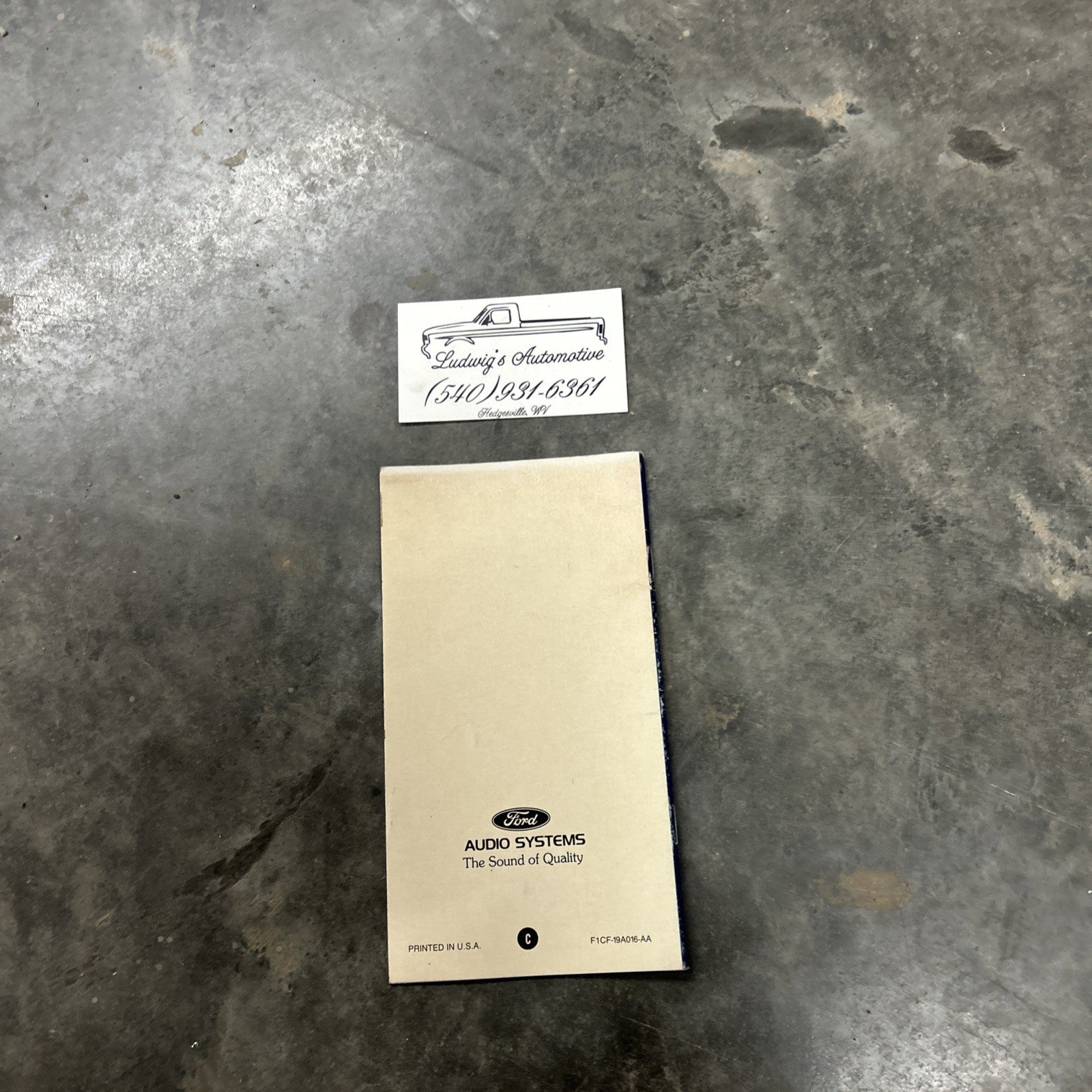 Vintage Ford Electronic Sounds Systems Owners Operators Guide Supplement