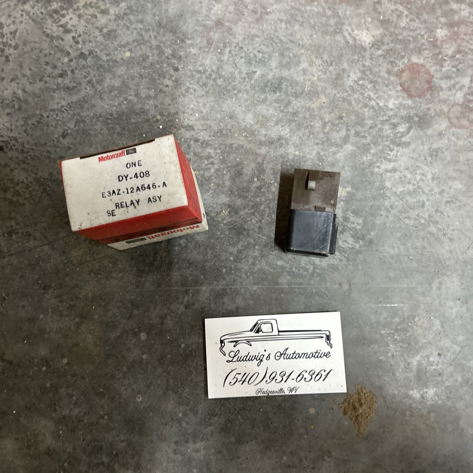 Motorcraft DY-408 EEC Electronic Engine Control PCM Relay E3AZ-12A646-A