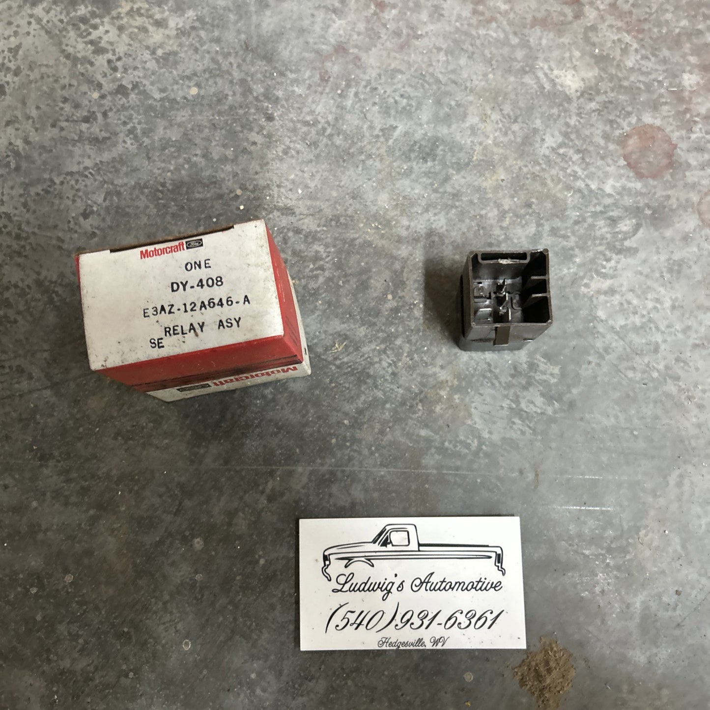 Motorcraft DY-408 EEC Electronic Engine Control PCM Relay E3AZ-12A646-A