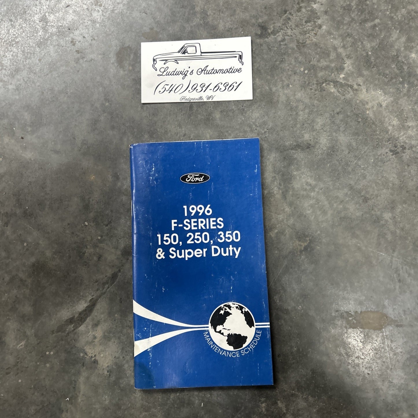 1996 F Series 150 250 350 Super Duty Maintenance Schedule NWIO